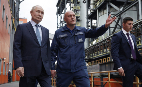 Владимир Путин запустил крупное машиностроительное производство в Группе ММК